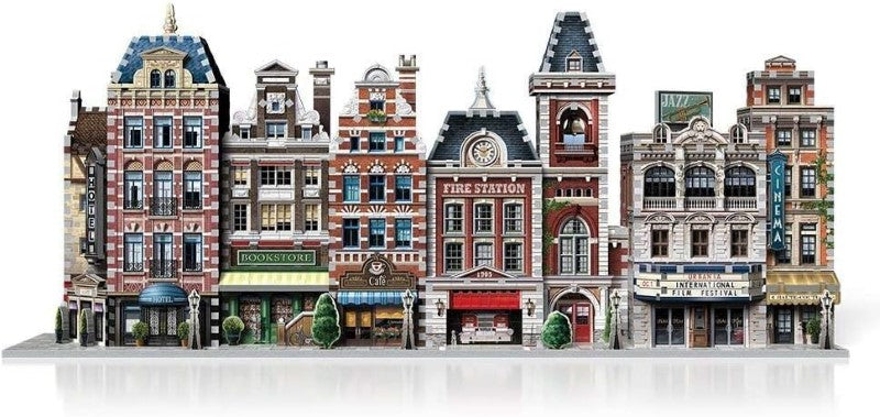 Jigsaw Puzzle - WREBBIT3D URBANIA FIRE STATION (285pcs)