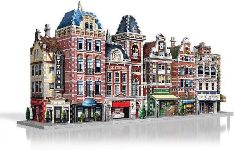 Jigsaw Puzzle - WREBBIT3D URBANIA FIRE STATION (285pcs)