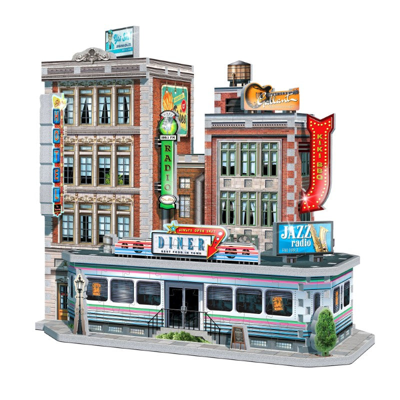 Jigsaw Puzzle - WREBBIT3D: 1950'S DINER