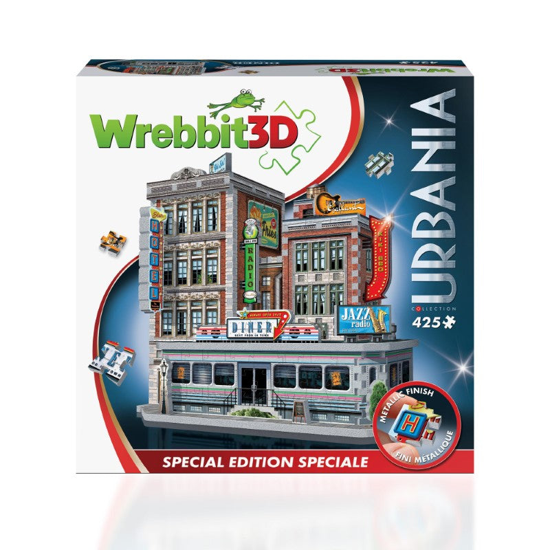 Jigsaw Puzzle - WREBBIT3D: 1950'S DINER