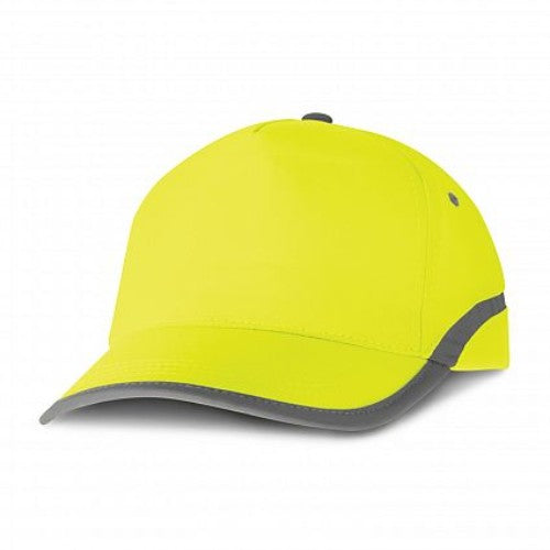 Flash 5 Panel Hi Vis Cap - Set of 6 (Yellow)