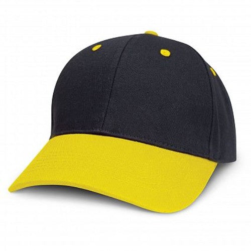 Highlander Cap - Set of 6 (Black / Yellow)