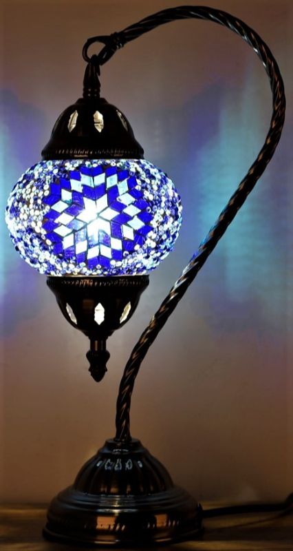 Turkish Mosaic Electric Lamp 37cm - Version 3