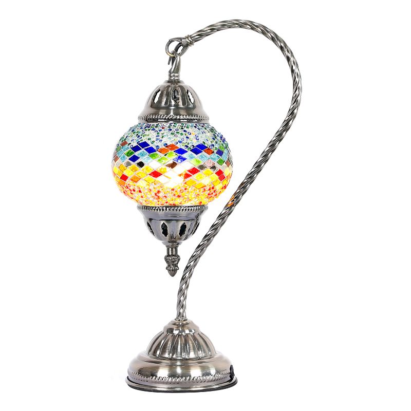 Turkish Mosaic Electric Lamp 37cm - Version 6