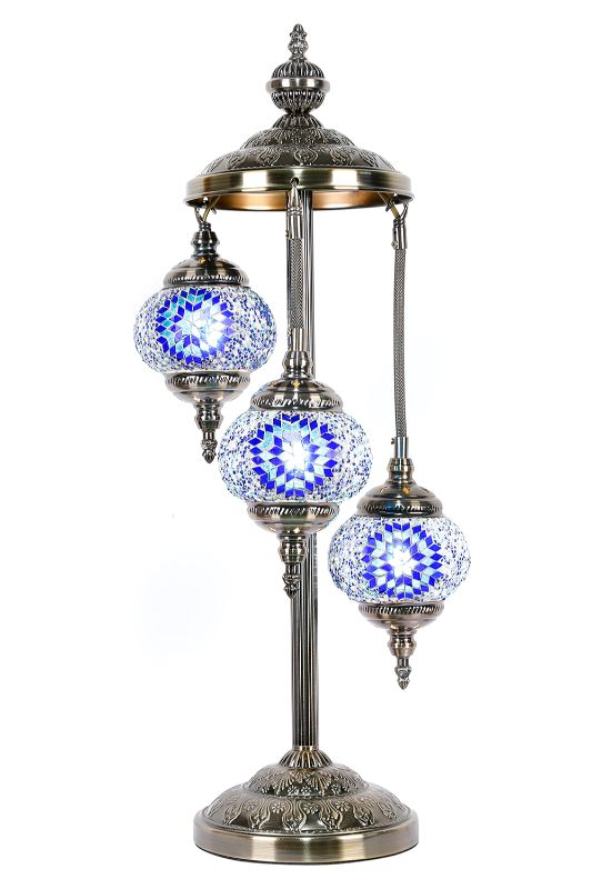Turkish Mosaic Electric Lamp - 75cm - Version 4