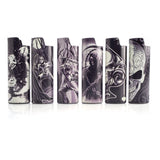 Metal Lighter Case - Smokezilla Glow in the Dark (Set of 12 Assorted)