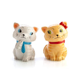 Salt & Pepper Set - Flavour Mates Furever Pets Tabby Cats (12.5cm)