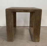 Harvest End Table Reclaimed Elm