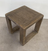 Harvest End Table Reclaimed Elm