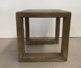 Harvest End Table Reclaimed Elm