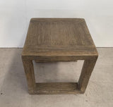 Harvest End Table Reclaimed Elm