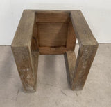 Harvest End Table Reclaimed Elm