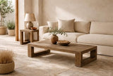 Harvest End Table Reclaimed Elm