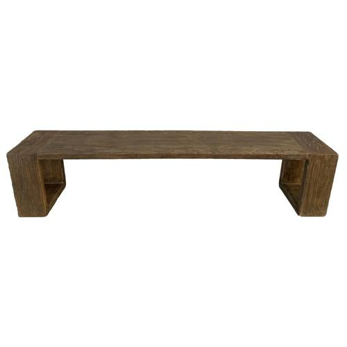 Harvest Reclaimed Elm Bench Reclaimed Elm