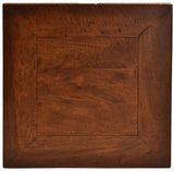 Bosquet Double Ext Dining Table Rustic Dark