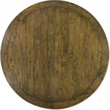 Bosquet Pedestal Round Dining Table Rustic Vintage