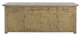 Bosquet 4 Door / 6 Drawer Buffet Mango Rustic Light