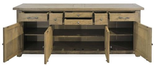 Bosquet 4 Door / 6 Drawer Buffet Mango Rustic Light