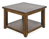 Bosquet Lamp Table Rustic Dark