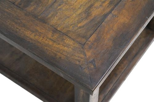 Bosquet Lamp Table Rustic Dark