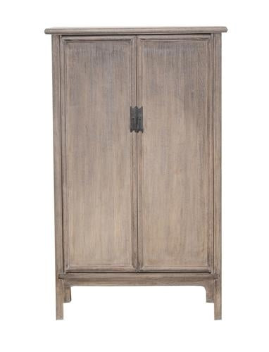 Lotus & Jade Tall 2 Door Cabinet Poplar