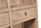 Lotus & Jade Tall Display Cabinet Reclaimed Pine