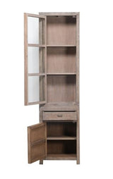 Lotus & Jade Tall Single Dresser Elm
