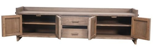Lotus & Jade Entertainment Cabinet Ash Wood