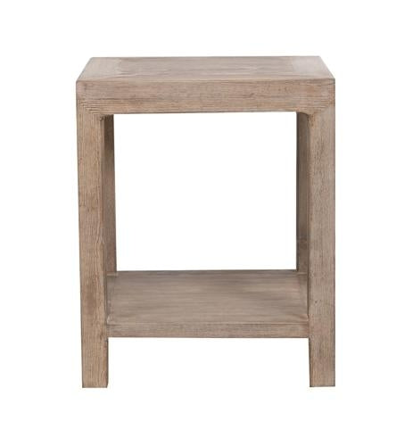 Lotus & Jade End Table Pine