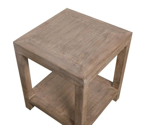 Lotus & Jade End Table Pine