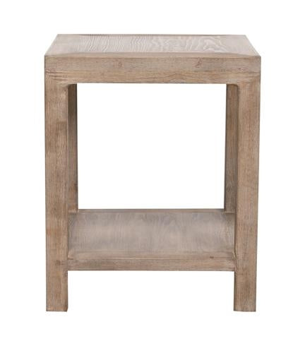Lotus & Jade End Table Pine