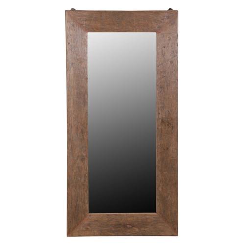 Heirloom Solid Teak Bevelled Mirror 1840x920x40mm