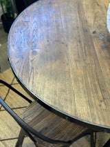 Solid Teak Round Dining Table