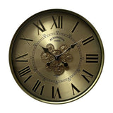 Round Gear Clock 600x600x80mm