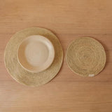 Akiiko Sabai Grass Circle Tea Mat