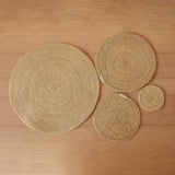 Akiiko Sabai Grass Circle Tea Mat