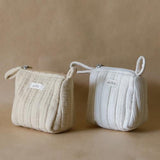 Akiiko Fyra Triangle Pouch - Butter - Small