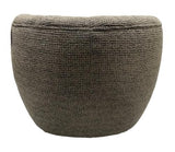 Milly Swivel Accent Chair Caramel & Black