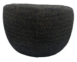 Daisey Swivel Accent Chair Gold & Black