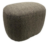 Bella Accent Ottoman Caramel & Black