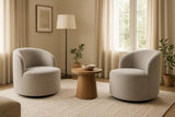 Stella Swivel Chair Ash Cloud