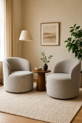 Stella Swivel Chair Ash Cloud
