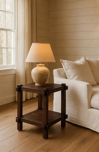 Wentworth Side Table Antique Walnut