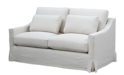 Slip Cover Salt & Pepper Hampton 2.5