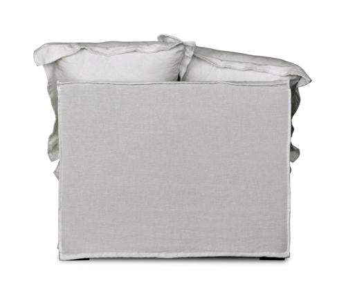 Oasis Washed Linen Dream Sofa Centre Natural 100% Belgian Linen