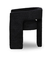 Apollo Chair in Boucle Black