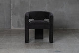 Apollo Chair in Boucle Black