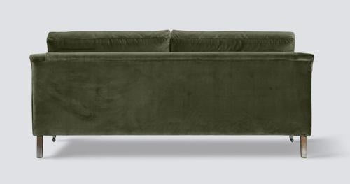 Thornfield 3 Seater Sofa Olive Velvet