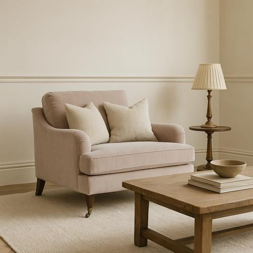 Thornfield 1.5 Armchair Musk Velvet