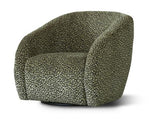 Crown Swivel Chair Olive / Black